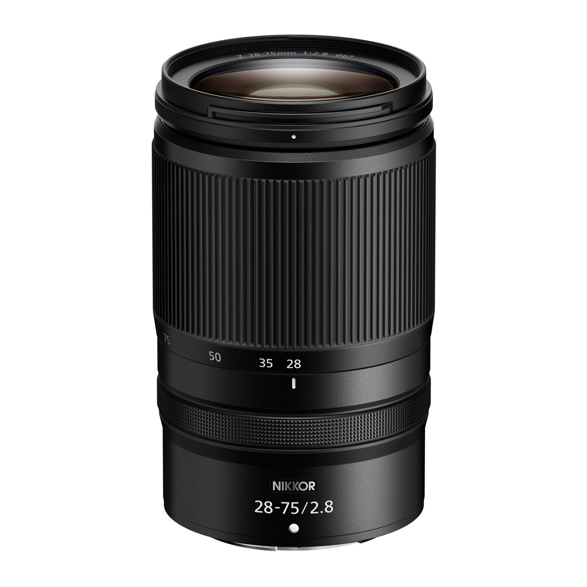 Nikon NIKKOR Z 28-75mm f/2.8 Lens with 64GB Card and Messenger Bag Bundle