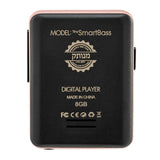 Samvix Tiny Smartbass Kosher 8GB MP3 Player (Pink)