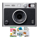 Fujifilm Instax Mini EVO Instant Camera with Instax Mini Twin Film Pack Bundle