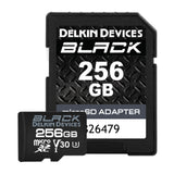 Delkin Devices 256GB UHS-I MicroSDXC Memory Card with SD Adapter (Black)