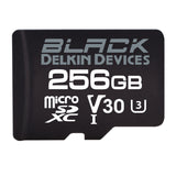 Delkin Devices 256GB UHS-I MicroSDXC Memory Card with SD Adapter (Black)