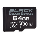 Delkin 99MB/s Exclusive MicroSD 64GB Memory Card (Black)