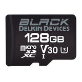 Delkin Devices 128GB UHS-I MicroSDXC Memory Card with SD Adapter (Black)