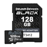 Delkin Devices 128GB UHS-I MicroSDXC Memory Card with SD Adapter (Black)