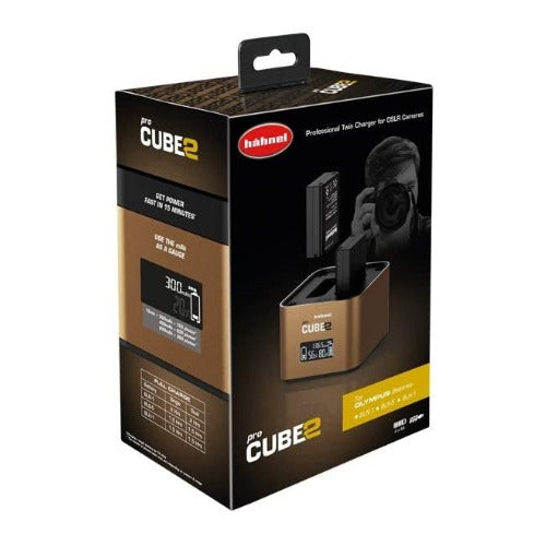 Hahnel Professional Charger PROCUBE2 for Select Olympus Batteries