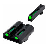 TruGlo TFO Glock High Set (Green Front, Yellow Rear)