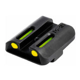 TruGlo TFO Glock High Set (Green Front, Yellow Rear)