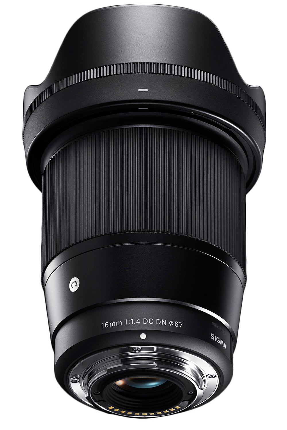 Sigma 16mm f/1.4 DC DN Contemporary Lens for Micro Four Thirds with 64GB Card and Pouch Bundle