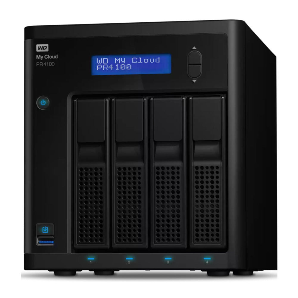 Western Digital My Cloud Pro Series 8TB PR4100 4-Bay NAS Server