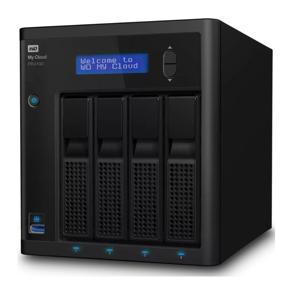 Western Digital My Cloud Pro Series 16TB PR4100 4-Bay NAS Server