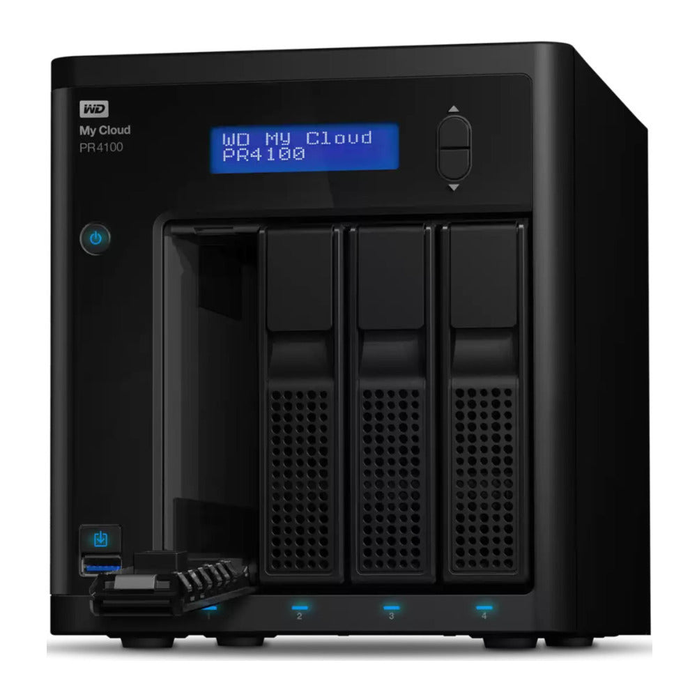 Western Digital My Cloud Pro Series 16TB PR4100 4-Bay NAS Server