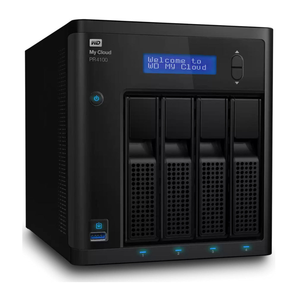 Western Digital My Cloud Pro Series 16TB PR4100 4-Bay NAS Server