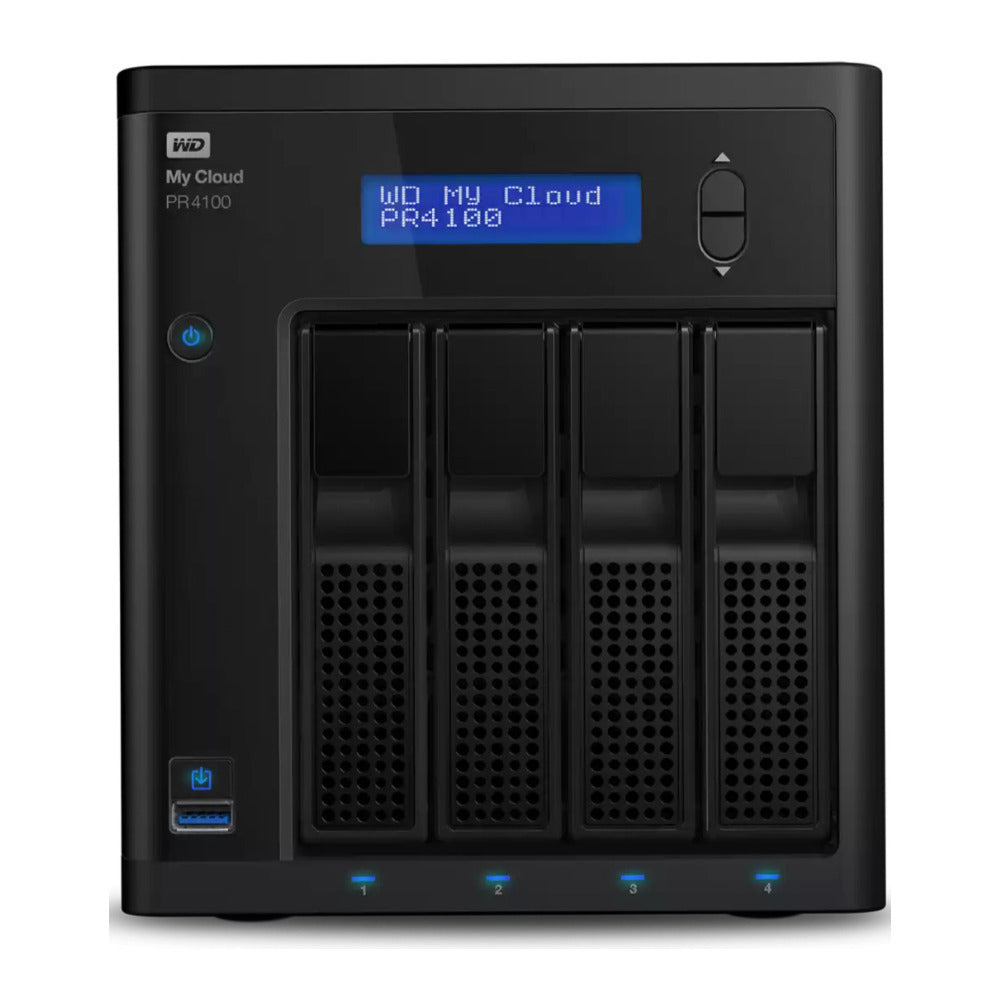 Western Digital My Cloud Pro Series 16TB PR4100 4-Bay NAS Server