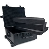 Koah Weatherproof Wheeled Hard Case with Customizable Foam (25 x 20 x 12 Inch, 2-Pack)