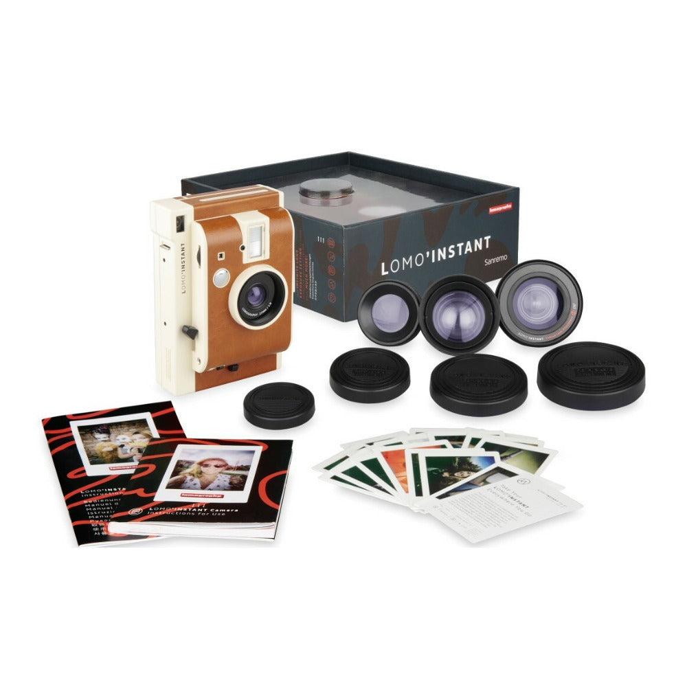 Lomography Lomo'Instant Camera and Lenses (Sanremo Edition)