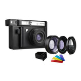 Lomography Lomo'Instant Wide Black Camera and Lenses (Black)