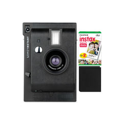 Lomo'Instant Mini Camera with 3 Lenses Instax Film (2-Pack) and Instax Album Bundle
