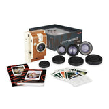 Lomo'Instant Mini Camera with 3 Lenses San Remo Edition Instax Film (2-Pack) and Instax Album Bundle