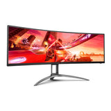 AOC AG493UCX 49" Curved Ultrawide Gaming Monitor, 5120x1440, 120Hz, FreeSync (Certified Refurbished)