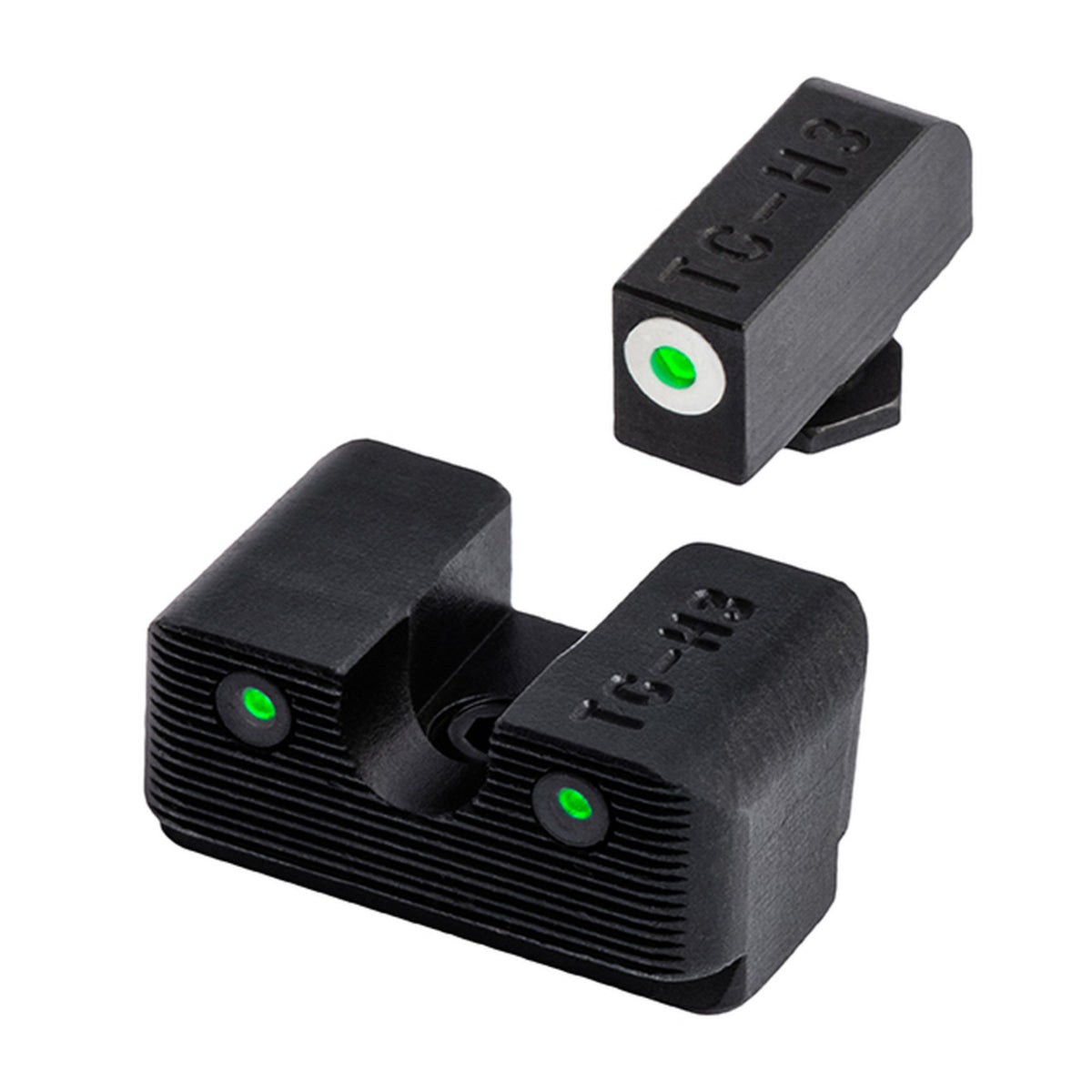 TruGlo Tritium Pro Fiber Optic Sight (Glock 42/43, White)