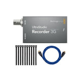 Blackmagic Design UltraStudio 3G Recorder with Accessory Bundle