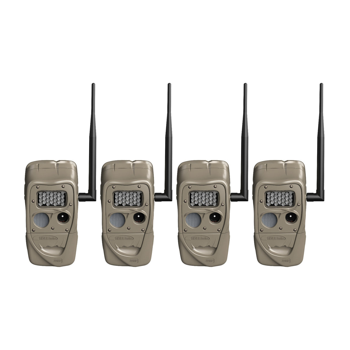 Cuddeback CuddeLink J Series Long Range IR 20MP Trail Camera (4-Pack)