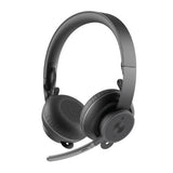 Logitech Zone 900 Wireless  Bluetooth Headset Bundle with C920S Pro HD Webcam and 4-Port USB 3.0 Hub