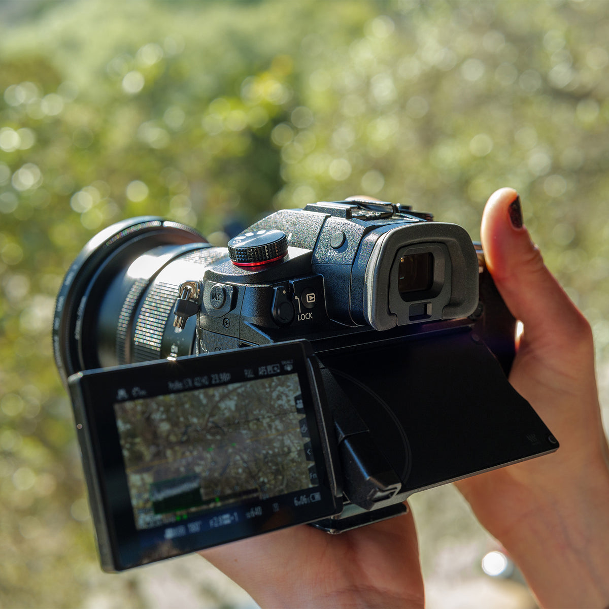 Panasonic Lumix GH6 Mirrorless Camera with 12-60mm f/2.8-4 Lens