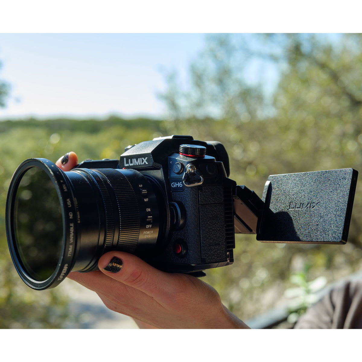 Panasonic Lumix GH6 Mirrorless Camera with 12-60mm f/2.8-4 Lens