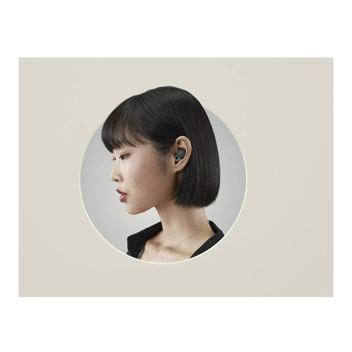 Sony LinkBuds Truly Wireless Earbuds (Dark Gray) with Knox Gear Hard EVA Travel Case