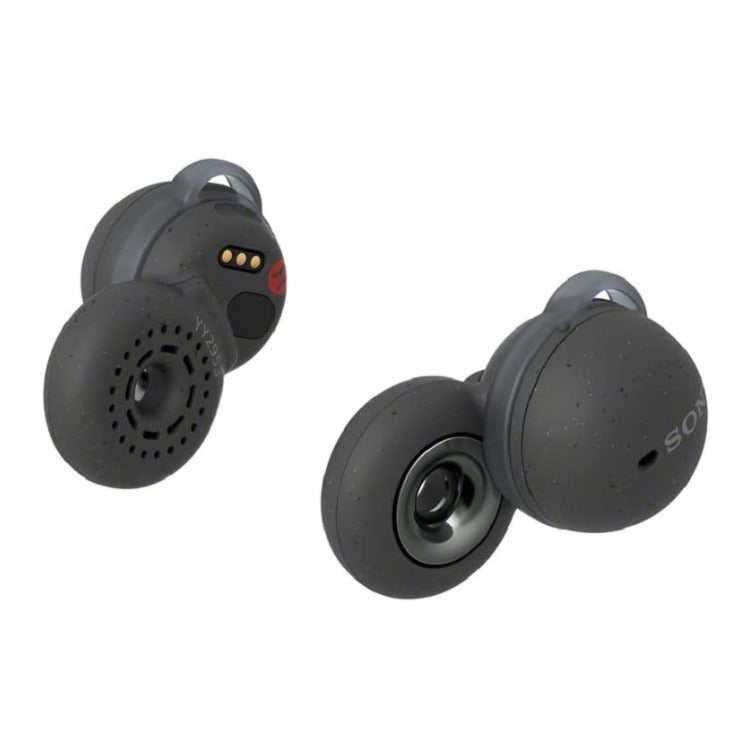 Sony LinkBuds Truly Wireless Earbuds (Dark Gray) with Knox Gear Hard EVA Travel Case