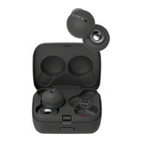 Sony LinkBuds Truly Wireless Earbuds (Dark Gray) with Knox Gear Hard EVA Travel Case