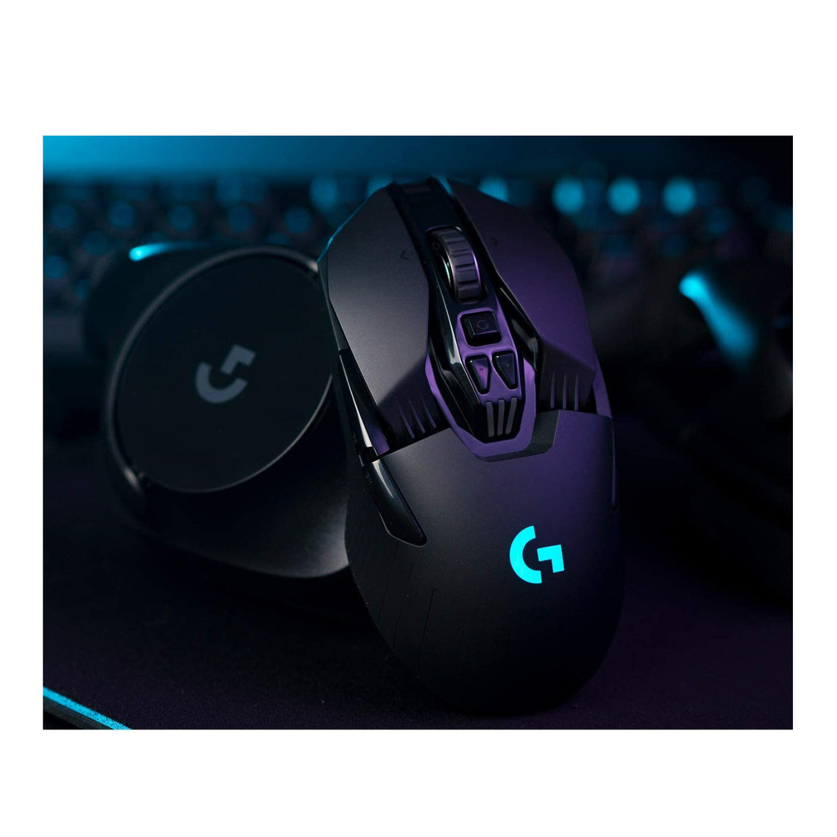 Logitech G903 Hero Wireless Gaming Mouse Bundle With G Powerplay Charging System and USB Hub