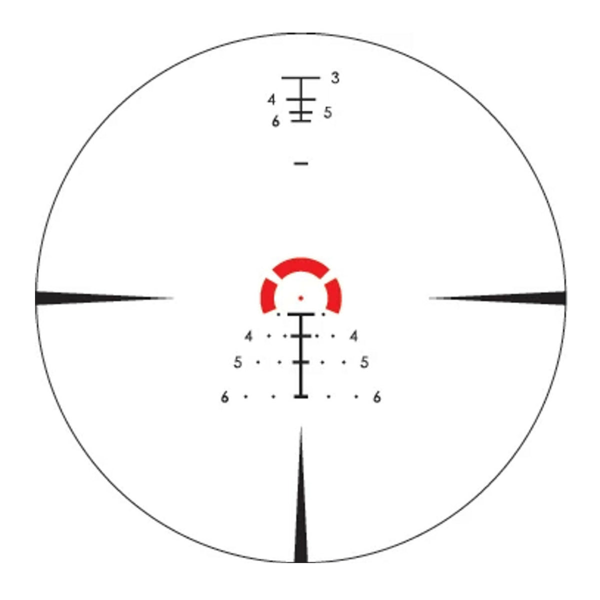 Vortex Strike Eagle® 1-8x24 FFP EBR-8 MOA Riflescope
