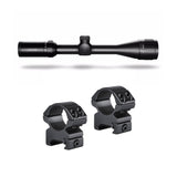 Hawke Sport Optics Vantage 4-12x40 Rimfire .17 HMR Riflescope with 2-Piece Medium Riflescope Rings