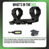 Reptilia AUS 30mm Optic Mount 1.54 inch MIL-STD Bundle with ROF-90 and Bubble Level Offset Mount