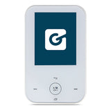 GreenTouch Mini Klip 4GB Bluetooth Player with Built-in Speaker (White)