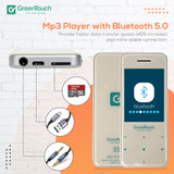 Greentouch X5II Kosher 16GB Bluetooth MP3 Player (Silver)