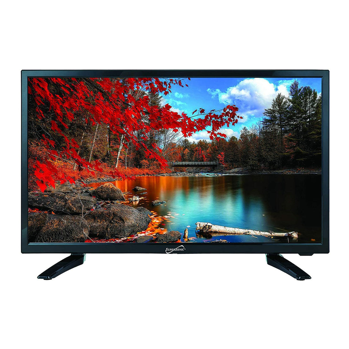 SuperSonic SC-2411 LED Widescreen HDTV and Monitor 24-Inch Flat Screen