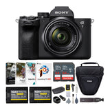 Sony Alpha 7 IV Full-frame Mirrorless Interchangeable Lens Camera Bundle (Open Box)