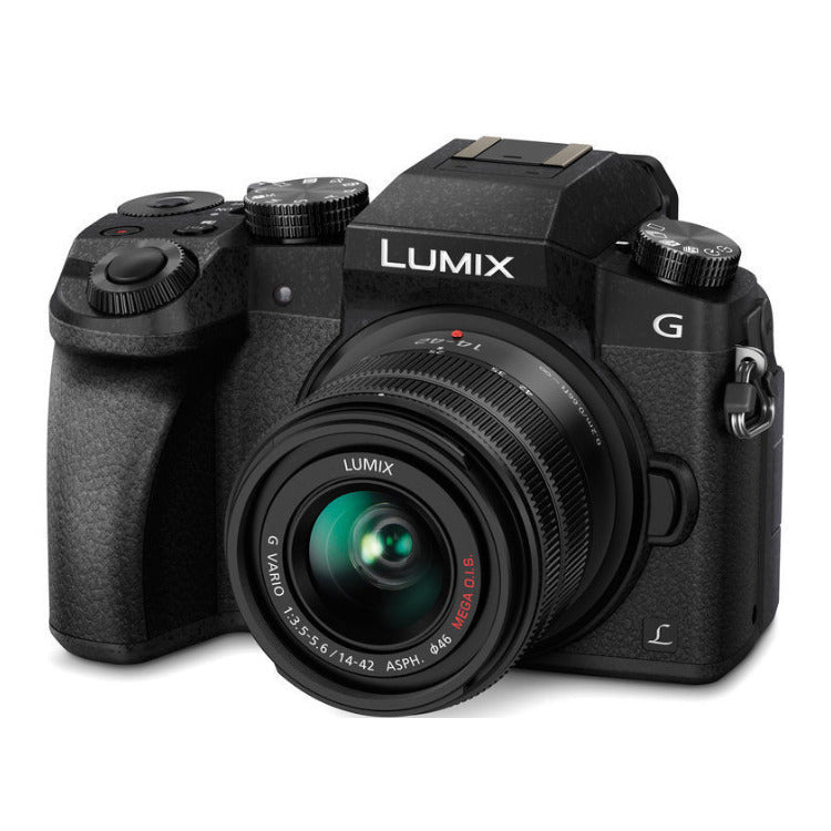 Panasonic Lumix DMC-G7 Camera Bundle with 14-42mm and 45-150mm Lenses