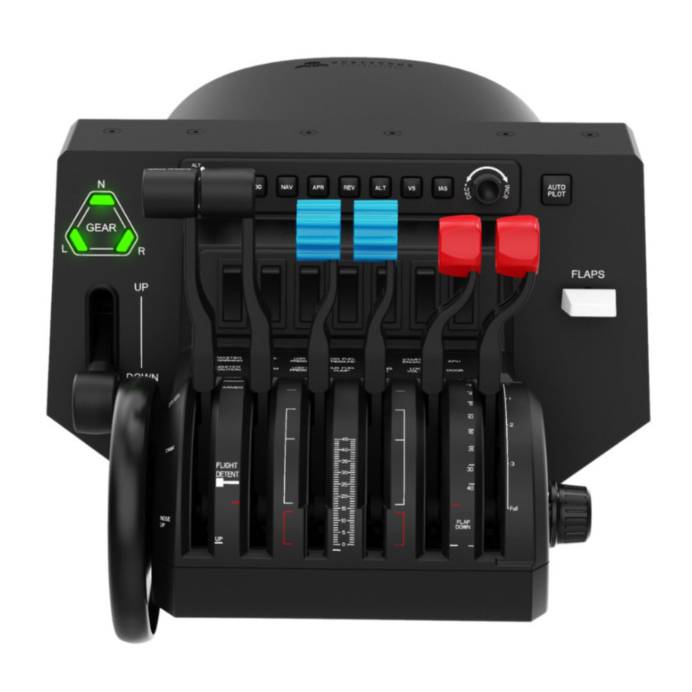 Honeycomb Aeronautical Bravo Throttle Quadrant with Knox Gear 4-Port USB 3.0 Hub