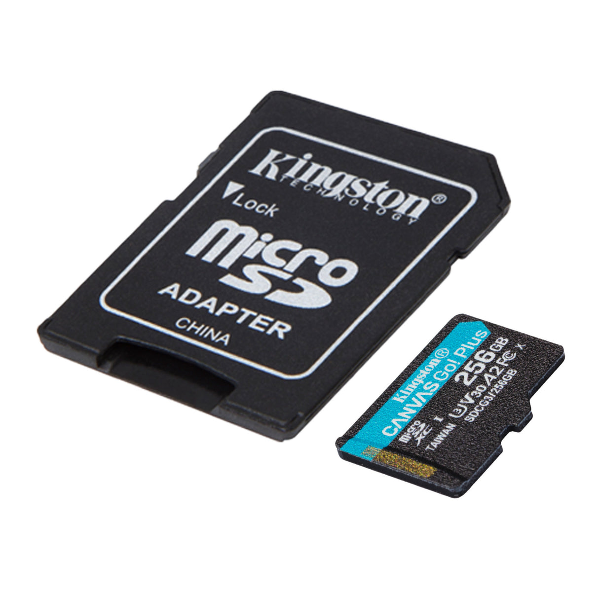 Kingston 256GB MicroSDXC Canvas Go Plus Memory Card (2-Pack)