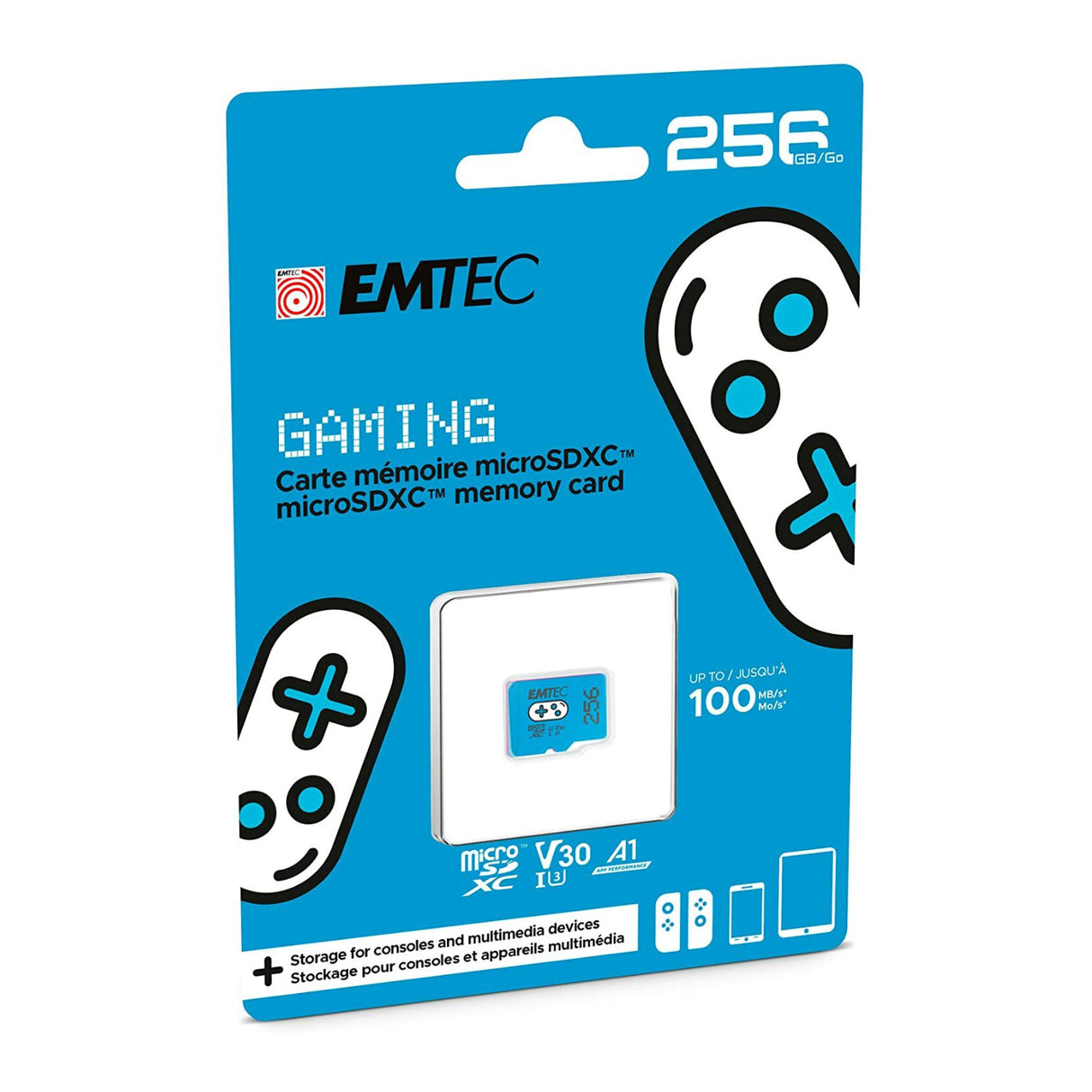 Emtec 256GB Gaming MicroSD Card