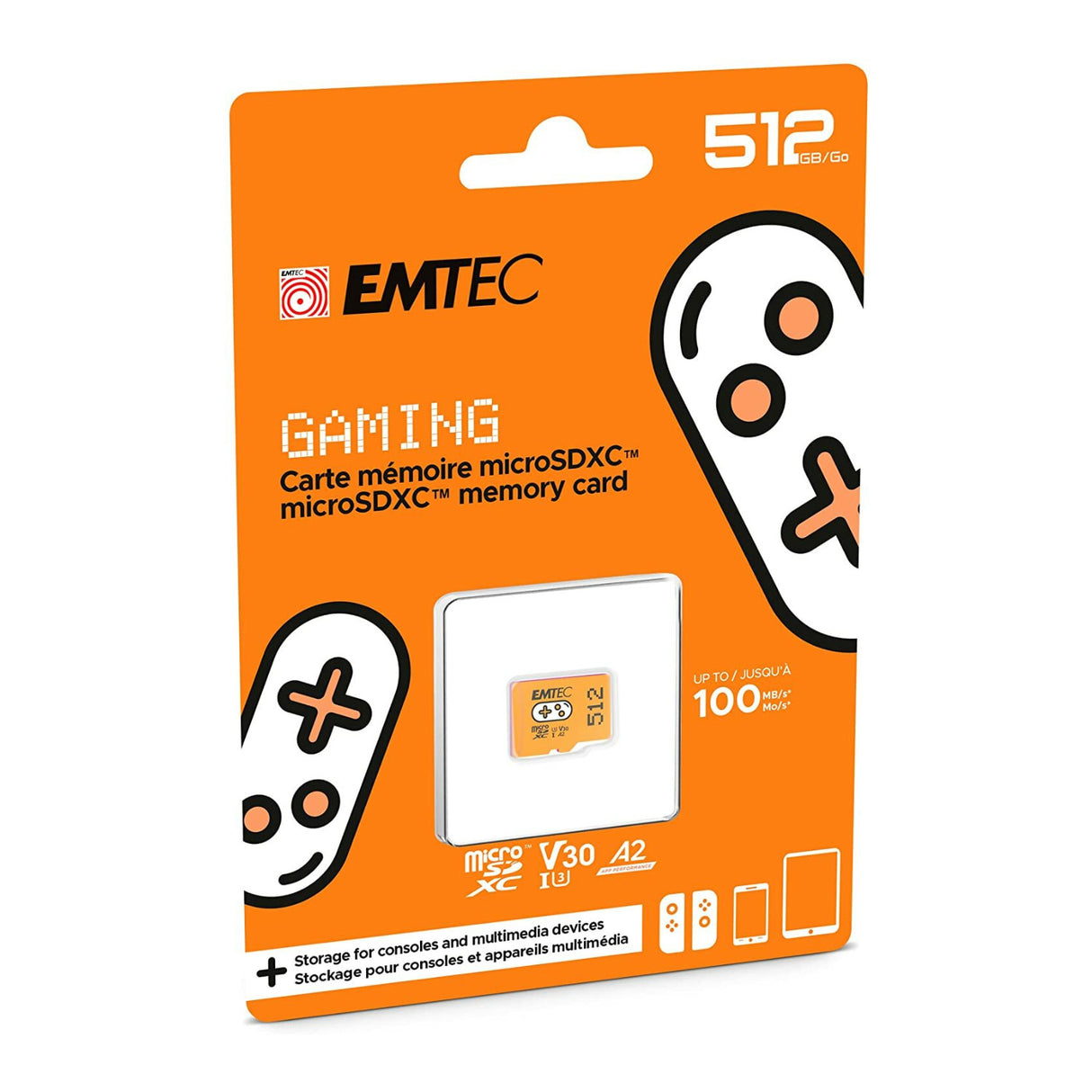 Emtec 512GB Gaming MicroSD Card