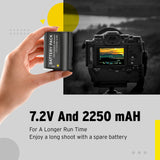 Koah Pro DMW-BLK22 Battery for Panasonic Camera (7.2V, 2250mAh)