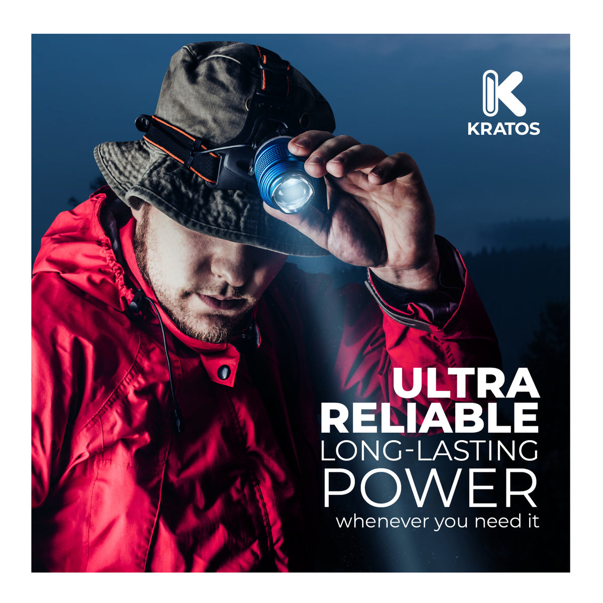 Kratos Power AA High-Performance Alkaline Batteries (4-Pack)