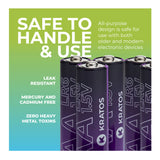 Kratos Power AA High-Performance Alkaline Batteries (4-Pack)