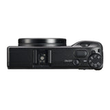 Ricoh GR IIIx Digital Camera with Soft Case, Rechargeable Lithium-Ion Battery and 64GB SD Card