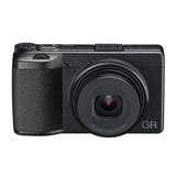 Ricoh GR IIIx Digital Camera with Soft Case, Rechargeable Lithium-Ion Battery and 64GB SD Card